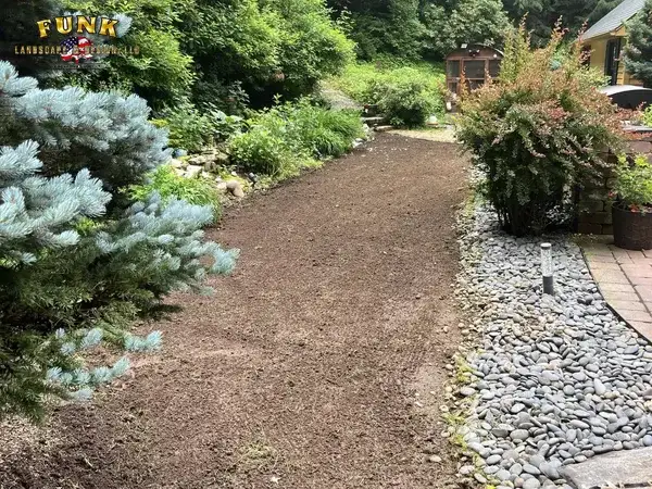 Landscape Installation in Worcester County, MA by Funk Landscape & Design
