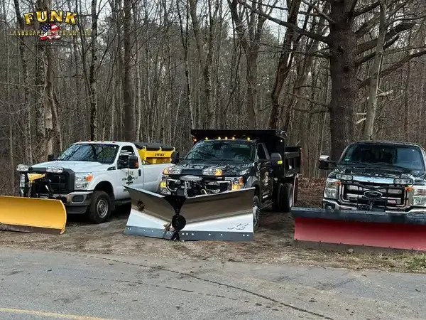 Snow and Ice Management in Worcester County, MA by Funk Landscape & Design